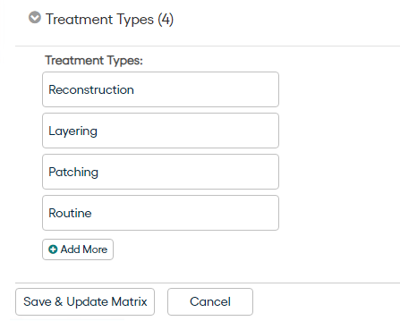 Treatment Types